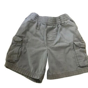 Boys Cargo Shorts Elastic Waist Khaki Casual‎ Playwear Outfit